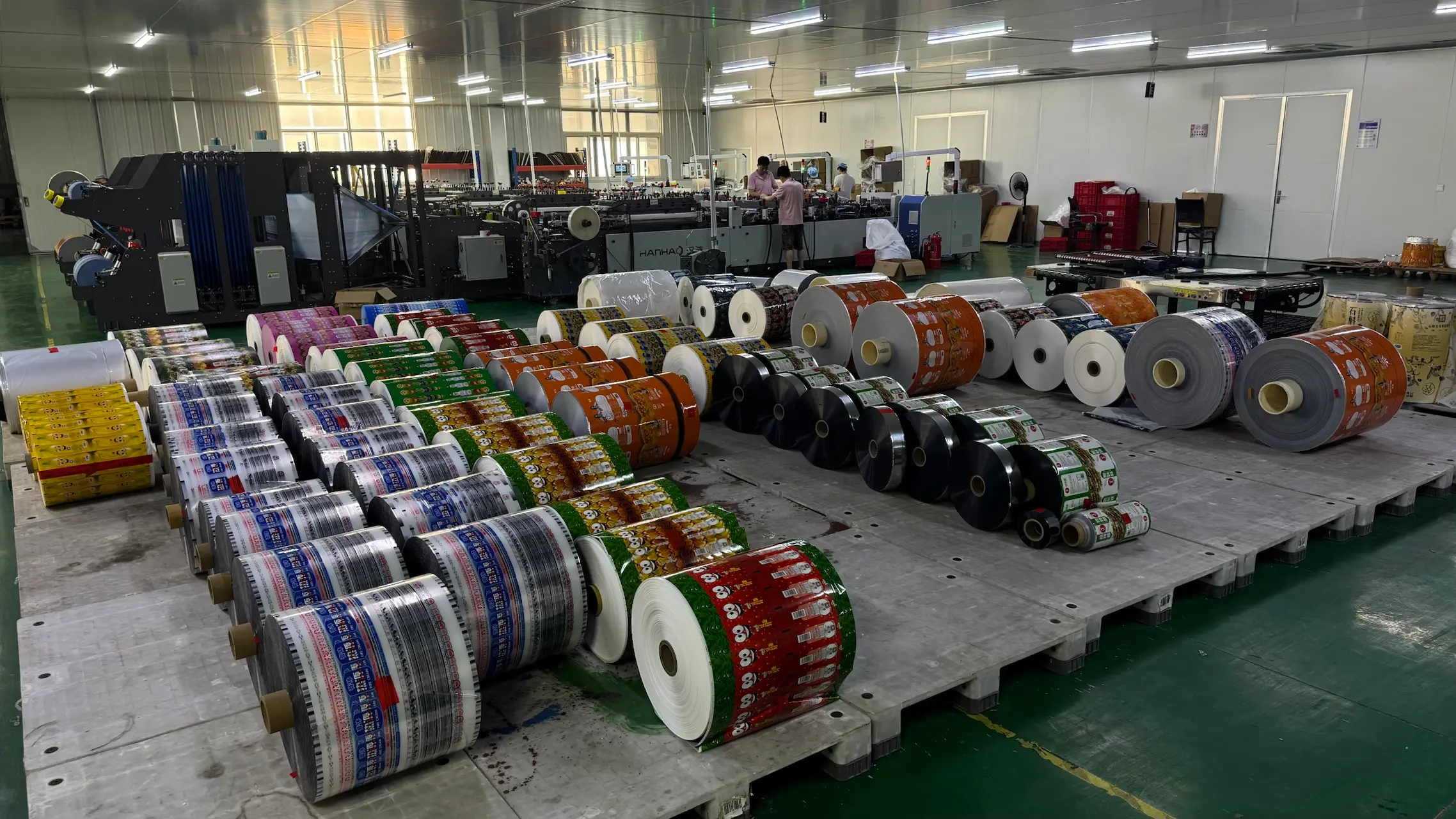 Assorted flexible packaging pouches including spout, foil and shaped designs by Packvix