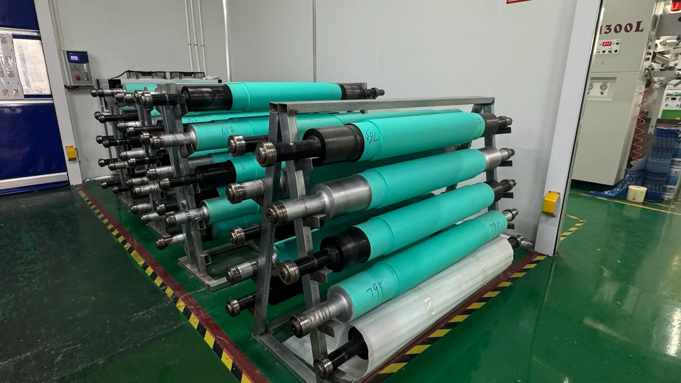 Packvix factory production line for flexible packaging pouches and filling machines