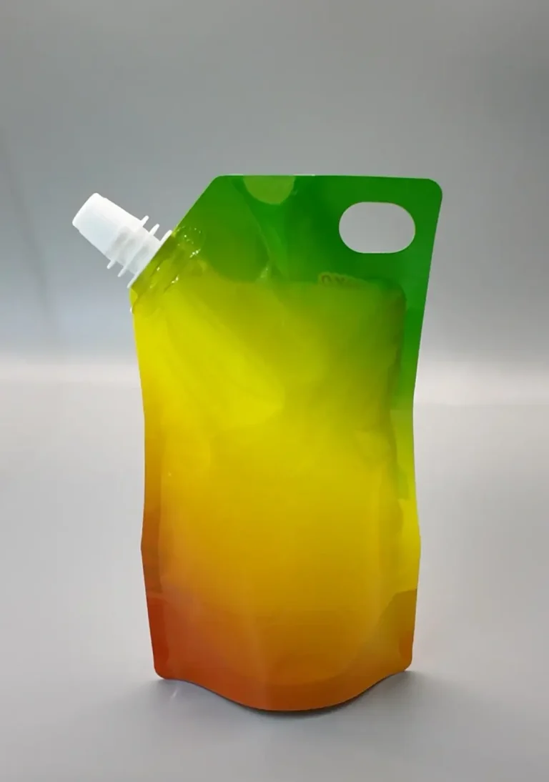 Spout pouch for liquid products