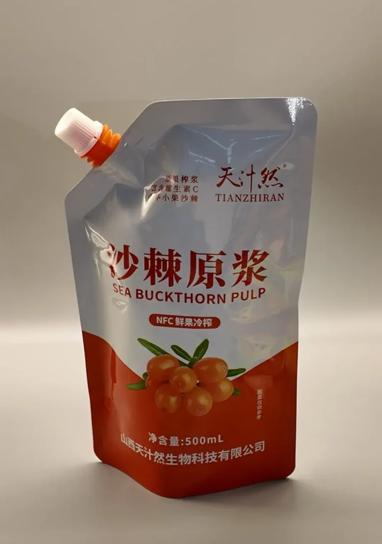 Spout pouch for liquid products