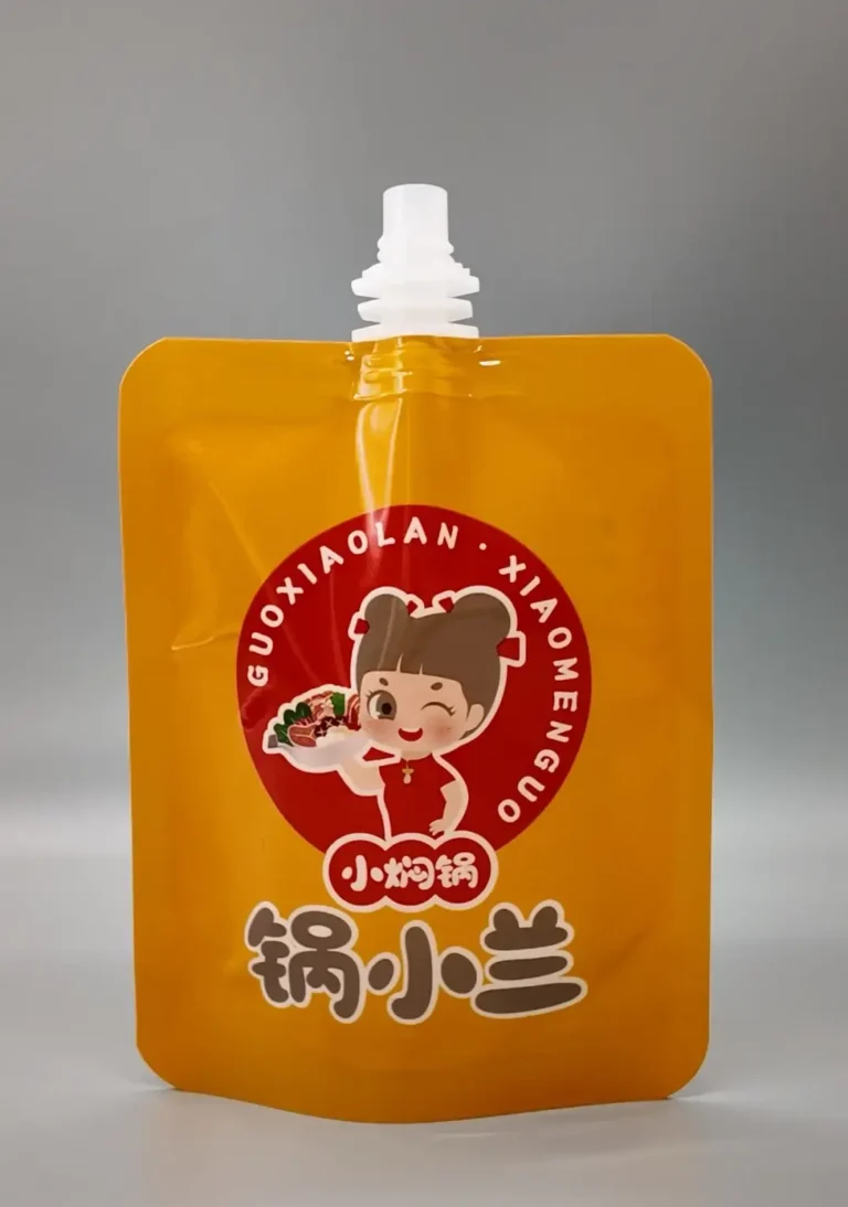 Spout pouch for liquid products with secure cap - Packvix flexible packaging