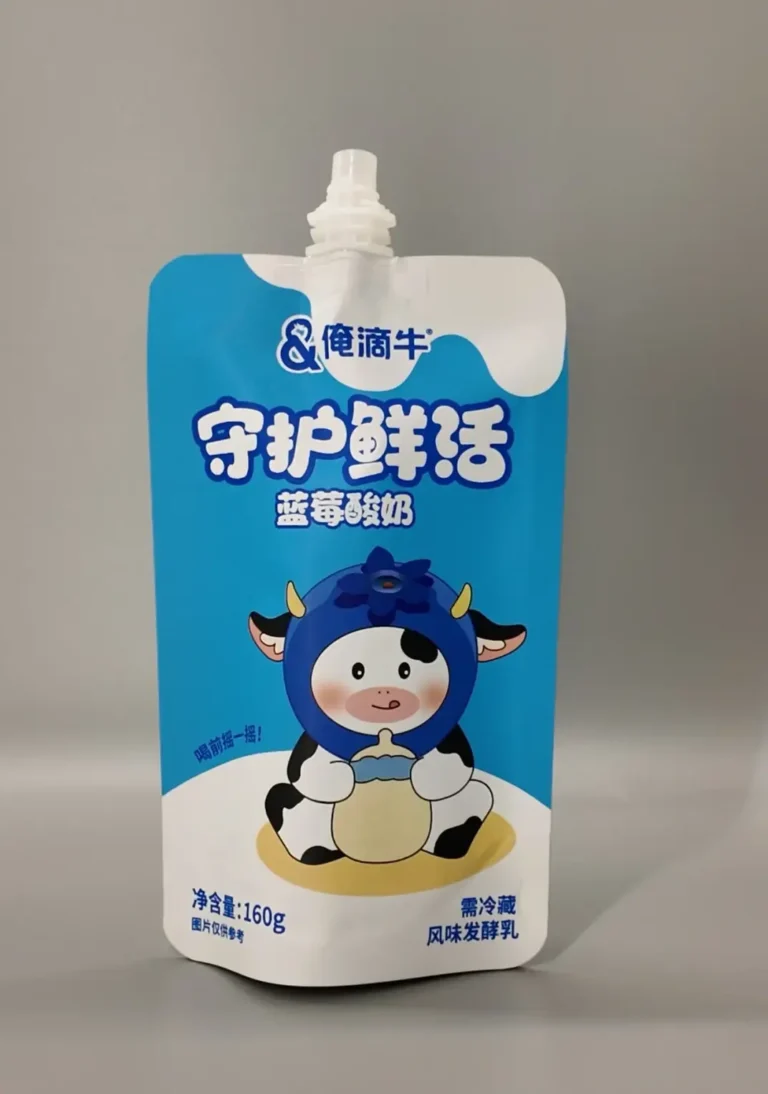 Spout pouch for liquid products with secure cap - Packvix flexible packaging