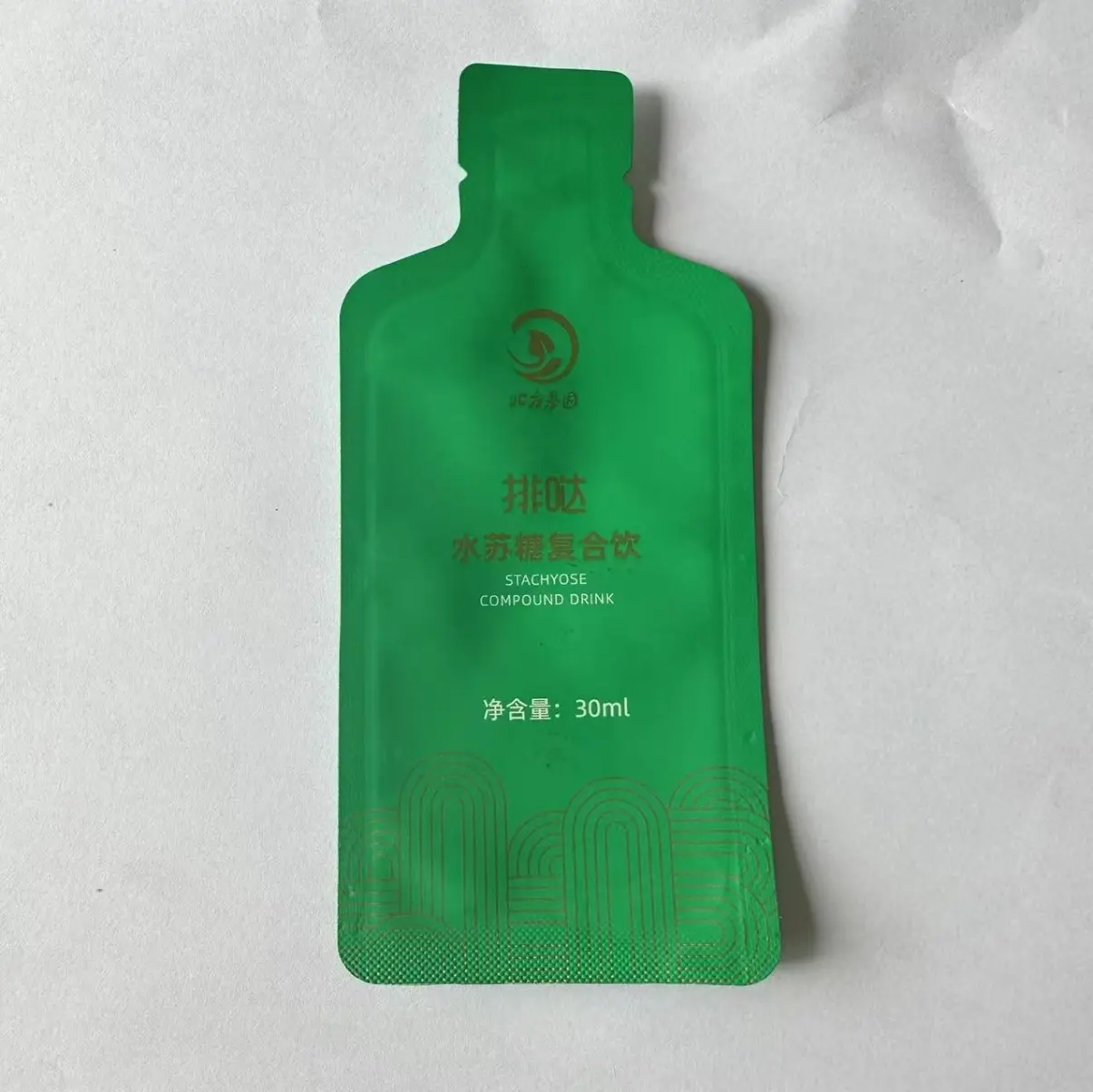 Foil packaging bag for liquid freshness