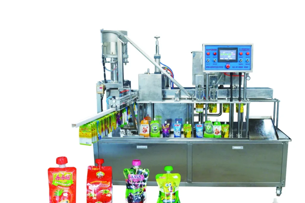 YF-ZLD-D2 automatic standing bag filling machine for high-efficiency production